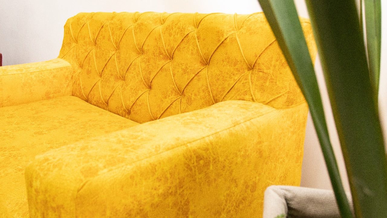 Sofa Dekox amarillo